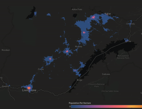 Predicting mosquito population. This is part of an animation looking at population 2010-2020. PATH is now able to animate this for the first time