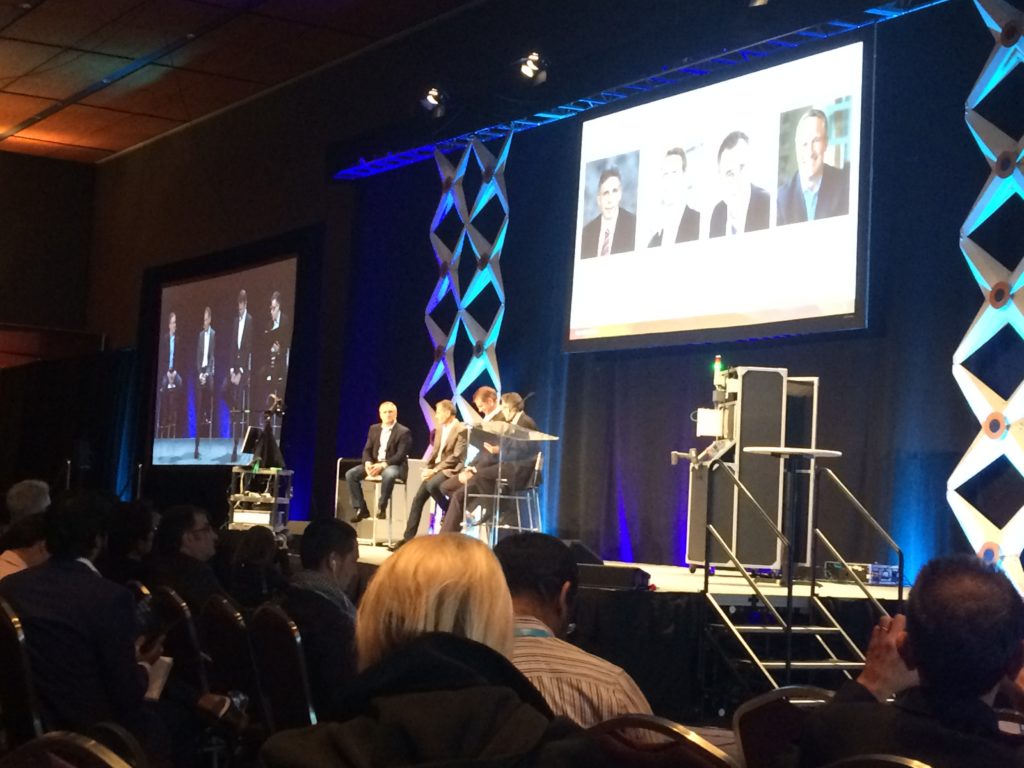 Panel discussion on Industry 4.0 and the transformation of manufacturing at LiveWorx