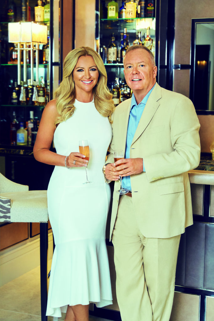 Baroness Michelle Mone and Doug Barrowman - 'partners in business, and in life' 