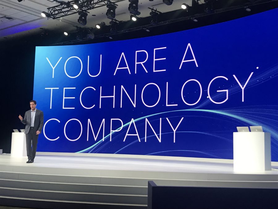 "Every company needs to be a technology company," continued McKinnon. "And tech applies to every part of a business; employee experience, supply chain and interacting with partners."