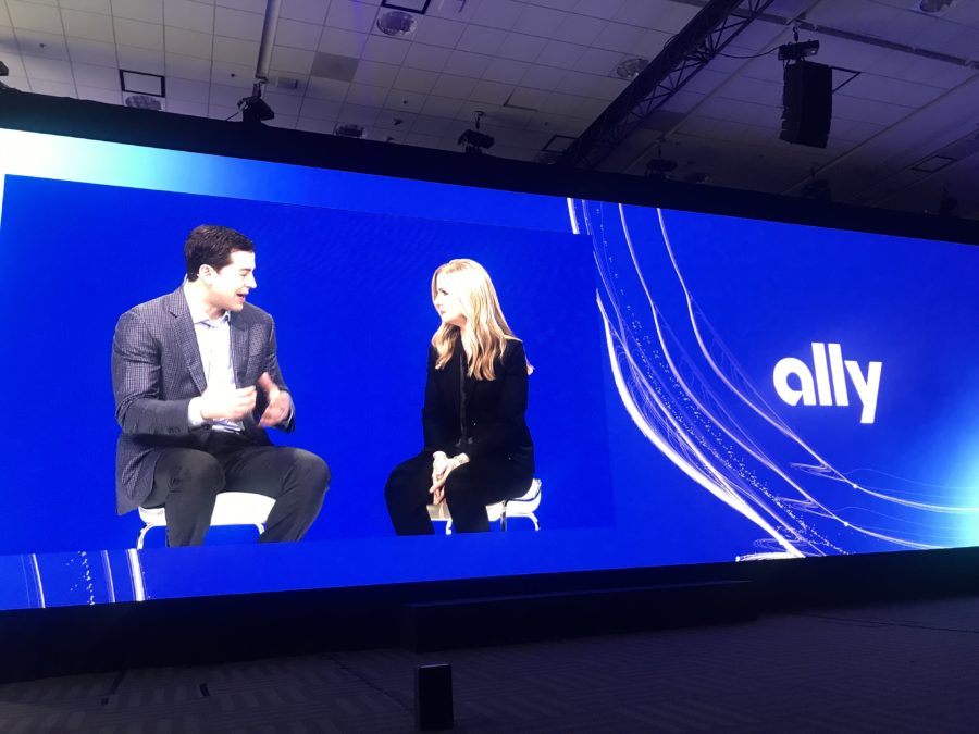 Okta brought a number of customers up on stage during the opening keynote session, including the CTO of Ally Financial.